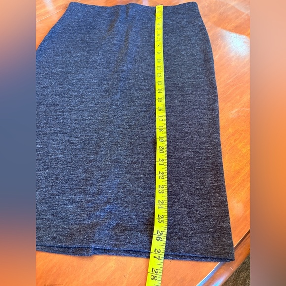 LOFT Dark Gray Pencil Skirt - Picture 7 of 7
